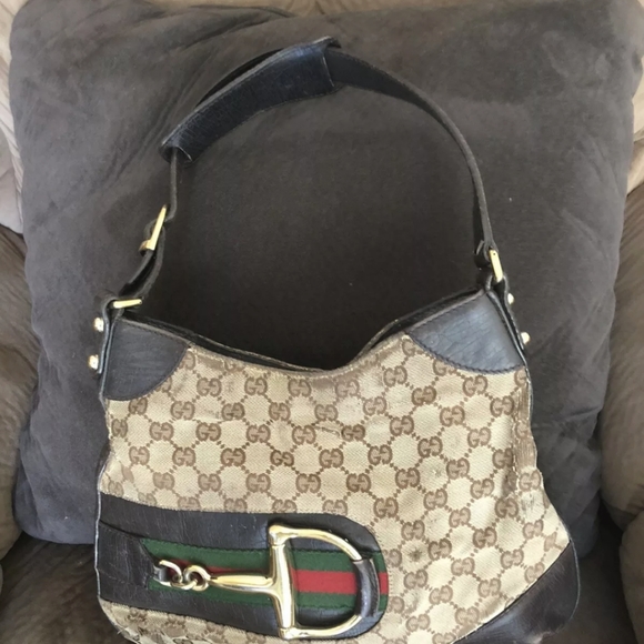 SALE!!!GUCCI HAGLER HORSEBIT PURSE..AUTHENTIC - Picture 7 of 13